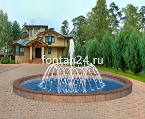 Уличный фонтан "Корзинка средняя" ø=7 м