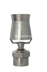 Фонтанная насадка Каскад 1½", 67 мм, нержавеющая сталь Фонтанная насадка Каскад 1½", 67 мм, нержавеющая сталь